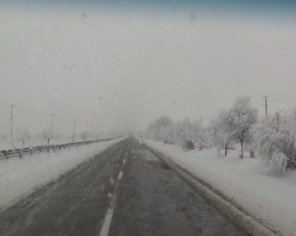 بارش برف و تعطیلی مدارس در اردبیل