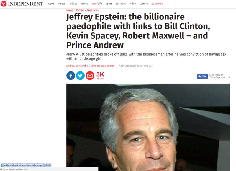 از «بیل کلینتون» تا مجری برنامه کودک بی‌بی‌سی: مافیای قدرتمند «کودک‌آزاری» به هیچ‌کس رحم نمی‌کند +تصاویر و اسناد