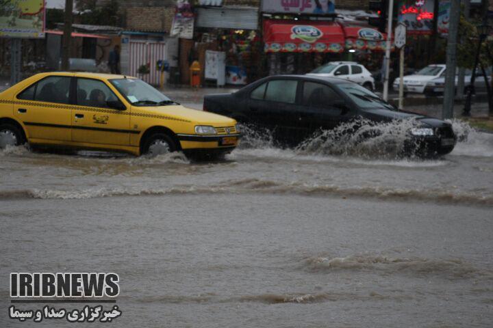 فعالیت سامانه بارشی و پیش بینی وقوع سیلاب و آبگرفتگی در فارس