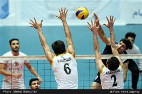 برتری تیم والیبال جوانان بابل