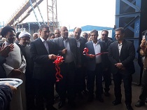 بهره برداری از یک واحد صنعتی در ساوه