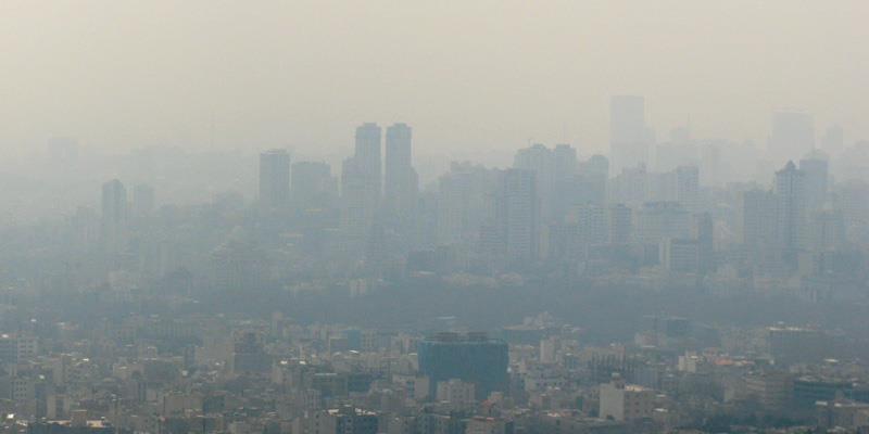 افزایش شدت آلودگی در هوای البرز