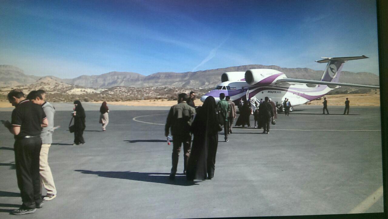 افزایش مسافرت های هوایی  فرودگاه شهدای ایلام