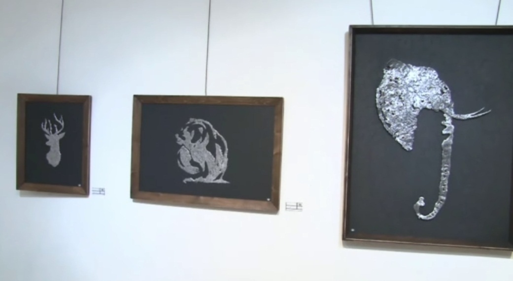 نمایشگاه خیال مذاب در آمل