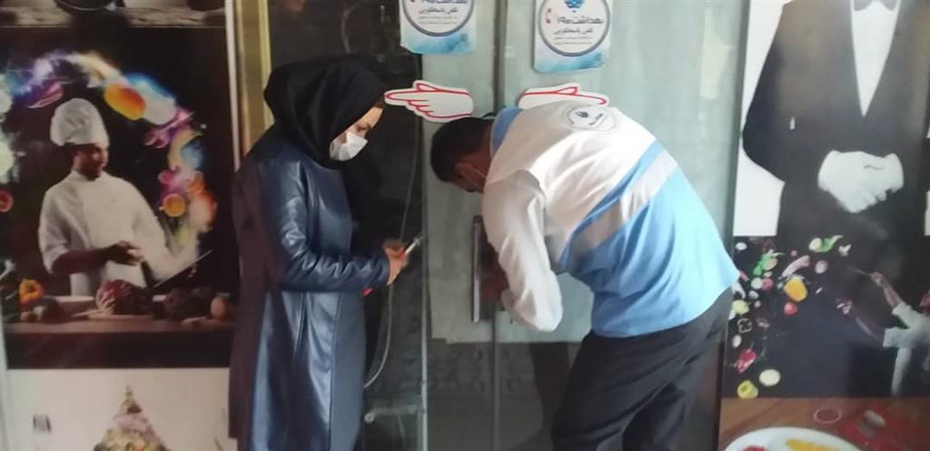 تعطیلی یک واحد بیرون بر متخلف در بیضا