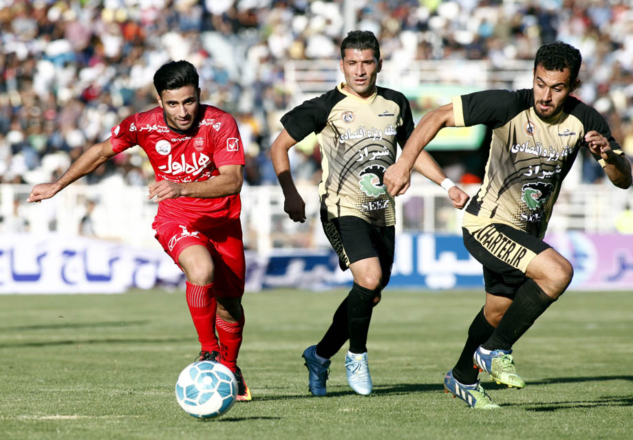 دیدار فوتبالیست‌های قشقایی شیراز با نماینده تبریز