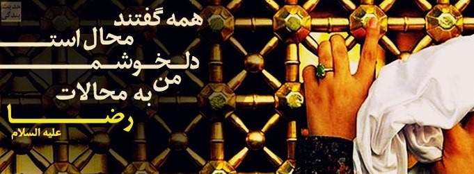 لذت زیارت امام هشتم در رکاب مهدی فاطمه