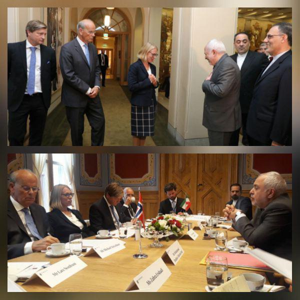 دیدار وزیر خارجه کشورمان با نخست وزیر نروژ دیدار وزیر خارجه کشورمان با نخست وزیر نروژ
