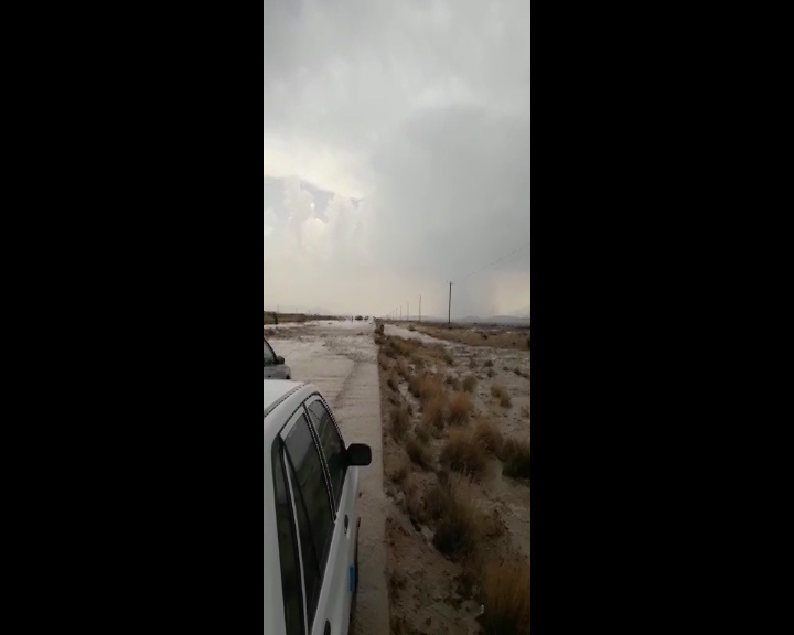 طوفان تندری  در راه داراب