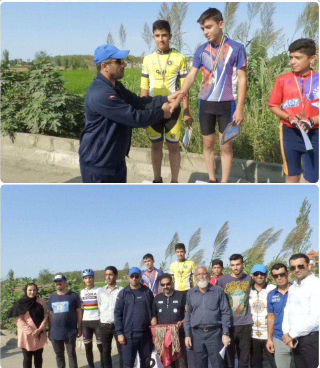 معرفی برترینهای مسابقات دوچرخه سواری مازندران