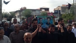 تشییع مادر شهیدان پرورش در بابل