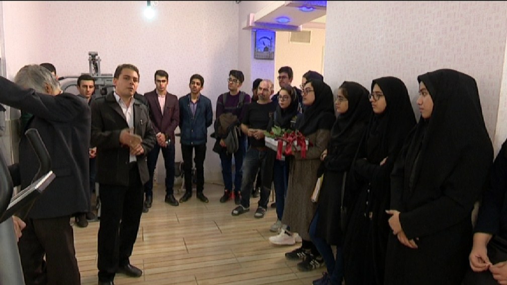 بازدید دانشجویان از مرکز توانبخشی معلولان