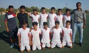 قهرمانی تیم فوتبال نونهالان آبفا بندرعباس