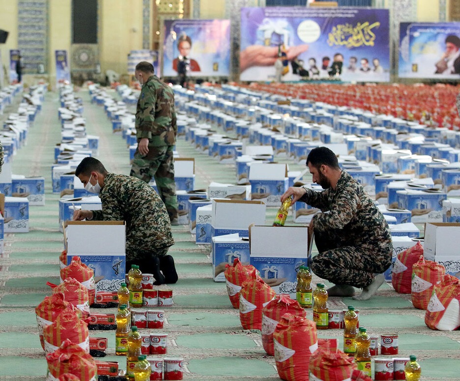 توزیع ۵ هزار بسته غذایی و بهداشتی در تبریز