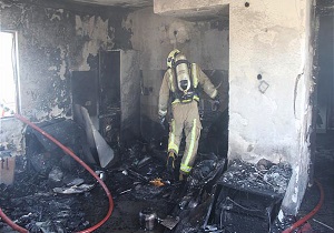 انفجار گاز شهری یک شهروند را مصدوم کرد انفجار گاز شهری یک شهروند را مصدوم کرد