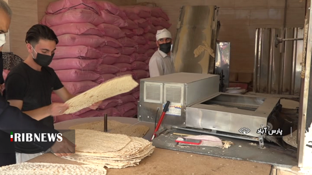کمبود نان لواش در پارس آباد&nbsp;