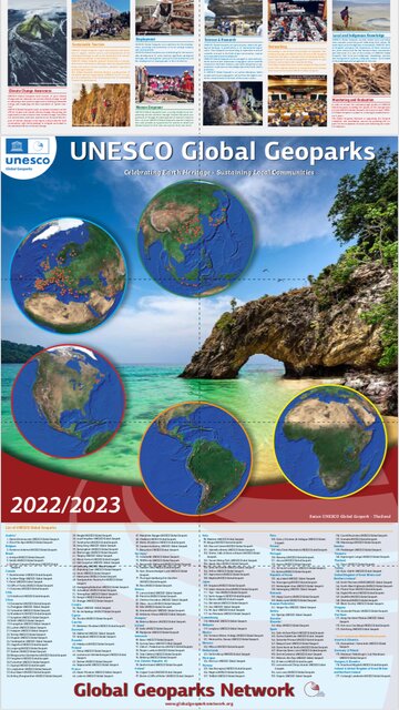 ثبت ۸ ژئوپارک جدید در یونسکو