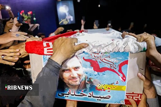 آغاز مراسم تشییع پیکر سردار شهید صیاد خدایی
