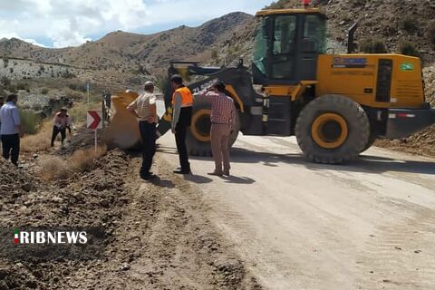 بازگشایی محور باغین - رفسنجان