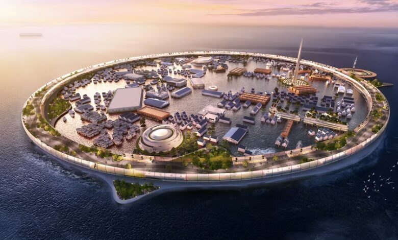 شهر شناور ژاپن