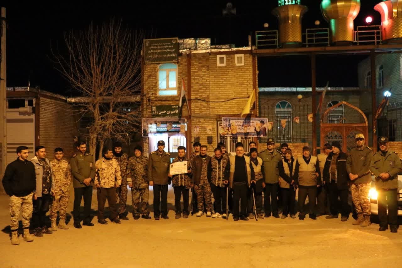 برگزاری رزمایش اقتدار گشتهای رضویون تکاب برگزاری رزمایش اقتدار گشتهای رضویون تکاب