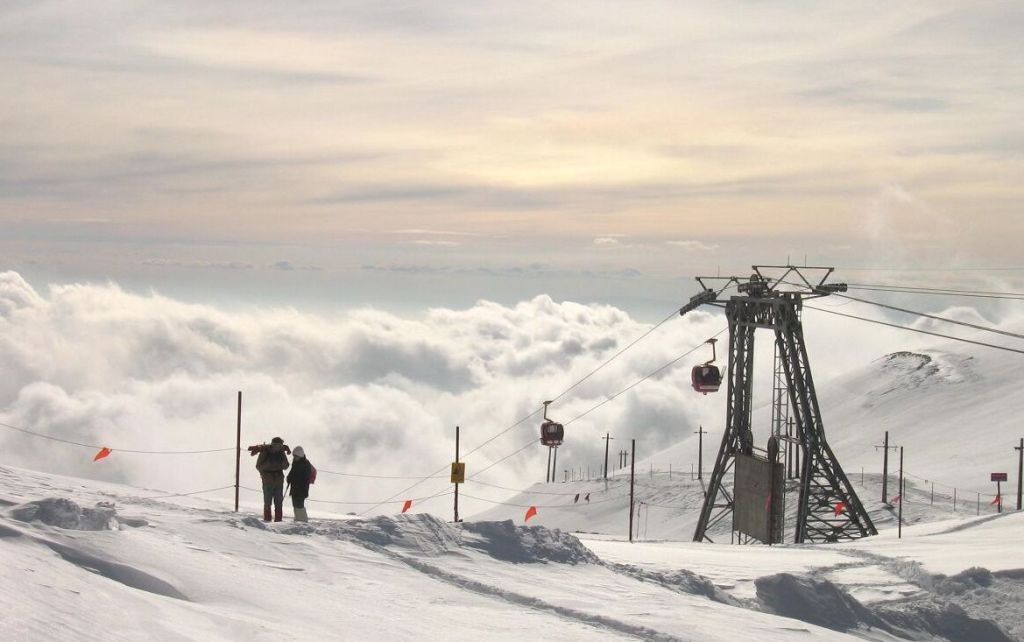 بارش ۴۰ سانتی‌متر برف در توچال تهران