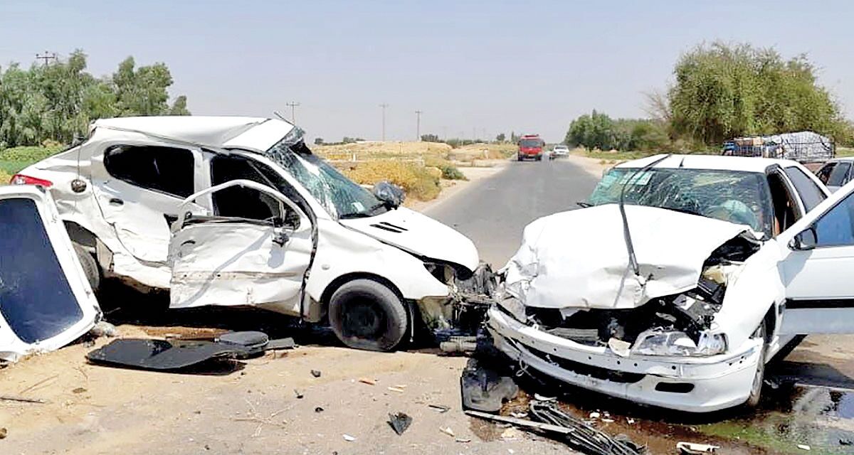 جان باختن ۸۹۶ نفر در حوادث رانندگی خوزستان