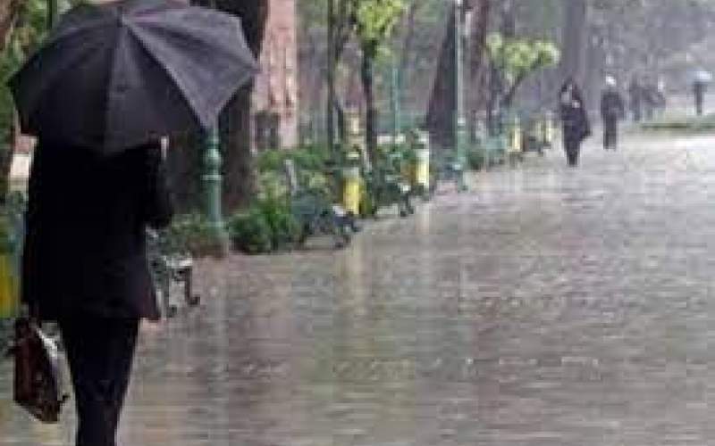 هوای زنجان ابری و بارانیست