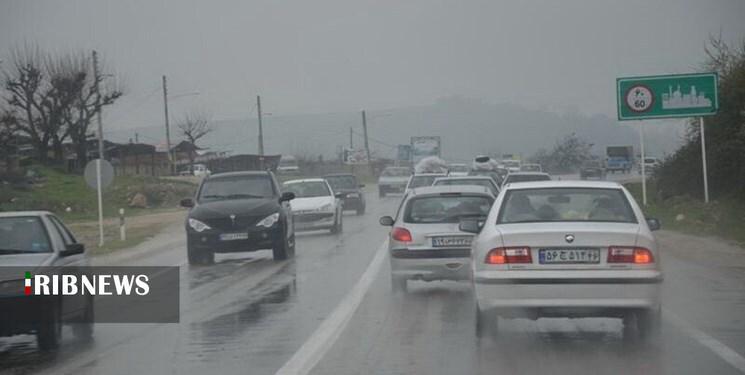 گردنه‌های خراسان‌شمالی بارانی و لغزنده است