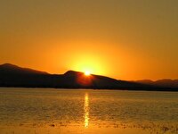 جان گرفتن دریاچه فصلی خنج پس از ۴ سال