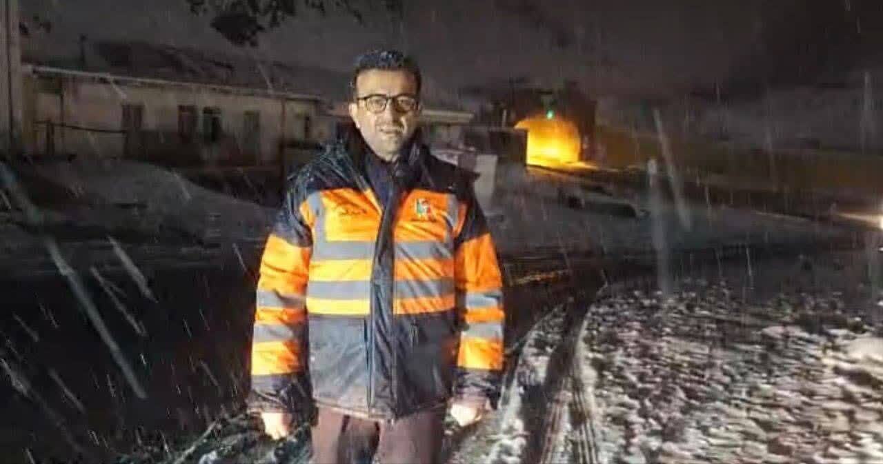 برف روبی‌ و‌ نمک‌پاشی محورهای کوهستانی البرز