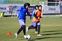 برگزاری نخستین تمرین صبحگاهی تیم ملی فوتبال بانوان ایران