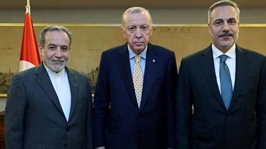 دیدار وزیر امور خارجه با رئیس جمهور ترکیه