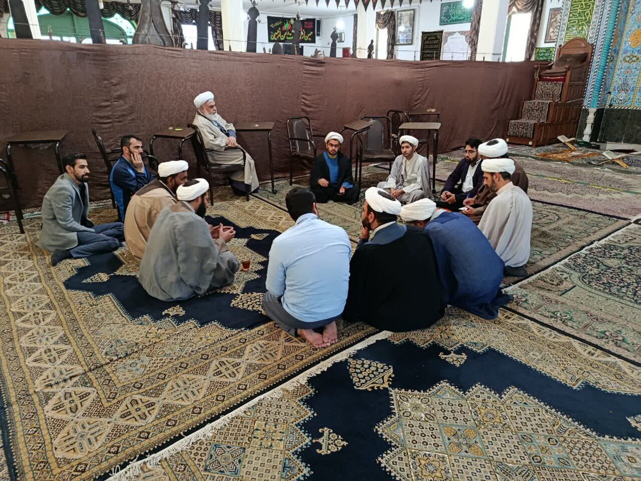پیوند مسجد و مدرسه؛ محور جلسه ماهانه مبلّغان طرح امین کرمان