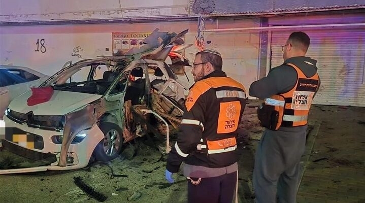 یک کشته و ۲ زخمی بر اثر انفجار خودرو در فلسطین اشغالی