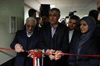 افتتاح سیزدهمین کلینیک زخم بیمارستان خاتم الانبیا در شیروان