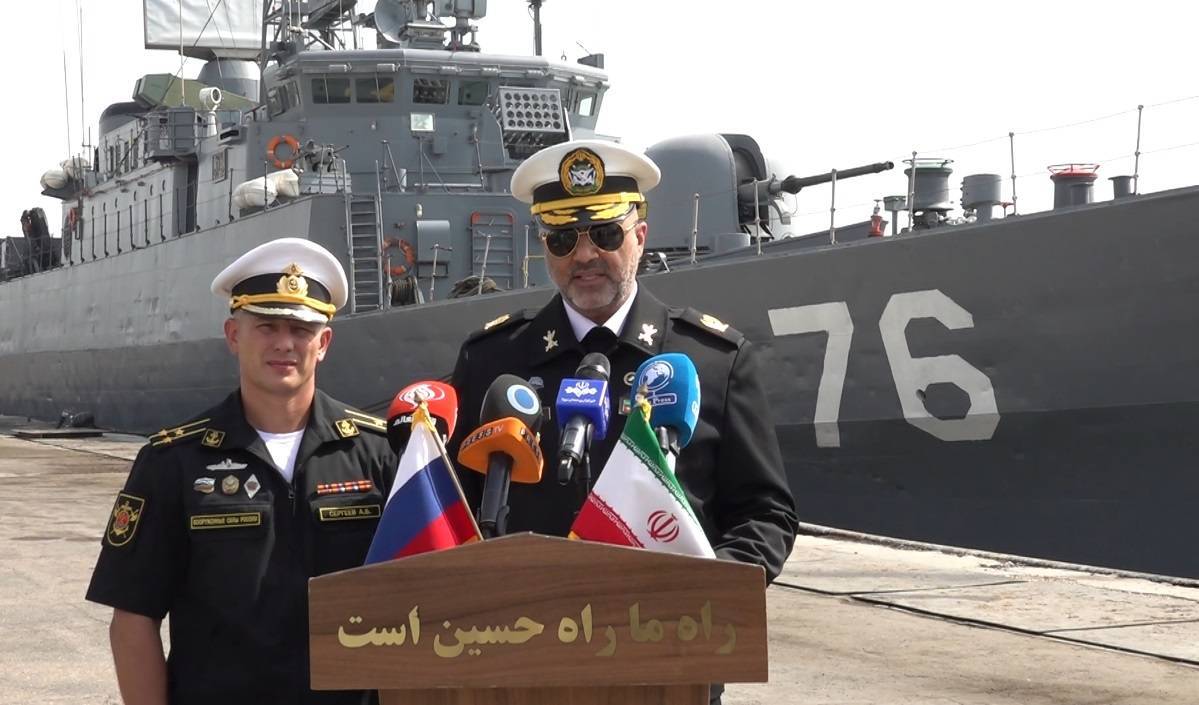 رزمایش مرکب دریایی ایران و روسیه فردا برگزار می شود