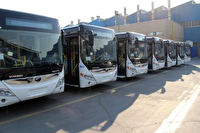 ۲۵ دستگاه اتوبوس جدید وارد مشهد شد