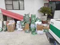 توقیف خودروی سمند حامل ظروف آشپزخانه قاچاق در بندر انزلی