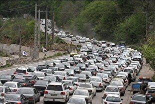وضعیت راه‌های کشور؛ ترافیک سنگین در محور‌های شمالی