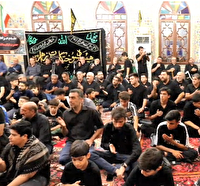 برگزاری مراسم عزاداری جامعه ورزشی فوتبال تبریز