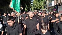 آیین عزاداری «تشنه لب» در شهرستان مراغه