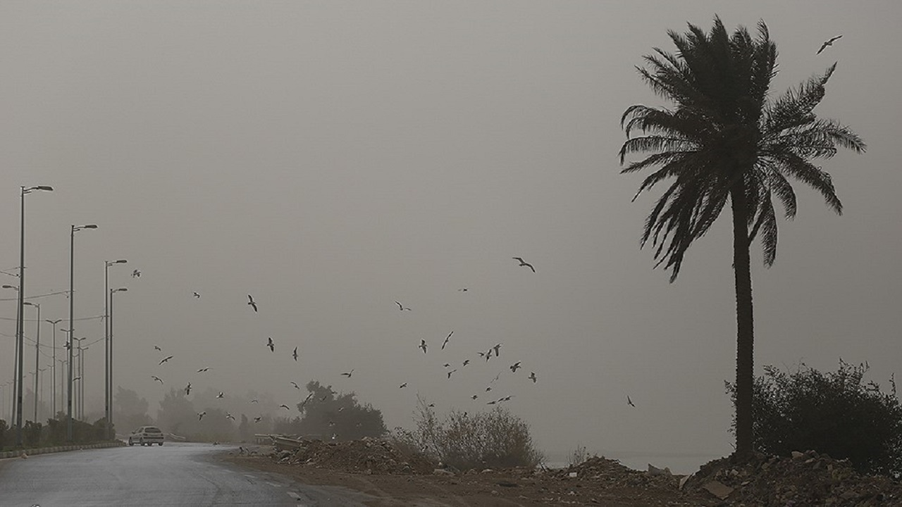 آلودگی هوا در جنوب غرب خوزستان