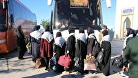 اعزام دختران کمیته امداد به اردوی زیارتی مشهد مقدس
