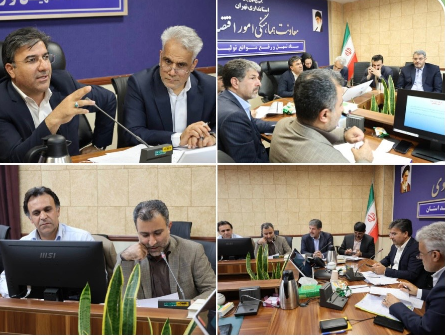 بررسی مشکلات ۱۵ واحد تولیدی در حوزه بانکی و غیر بانکی