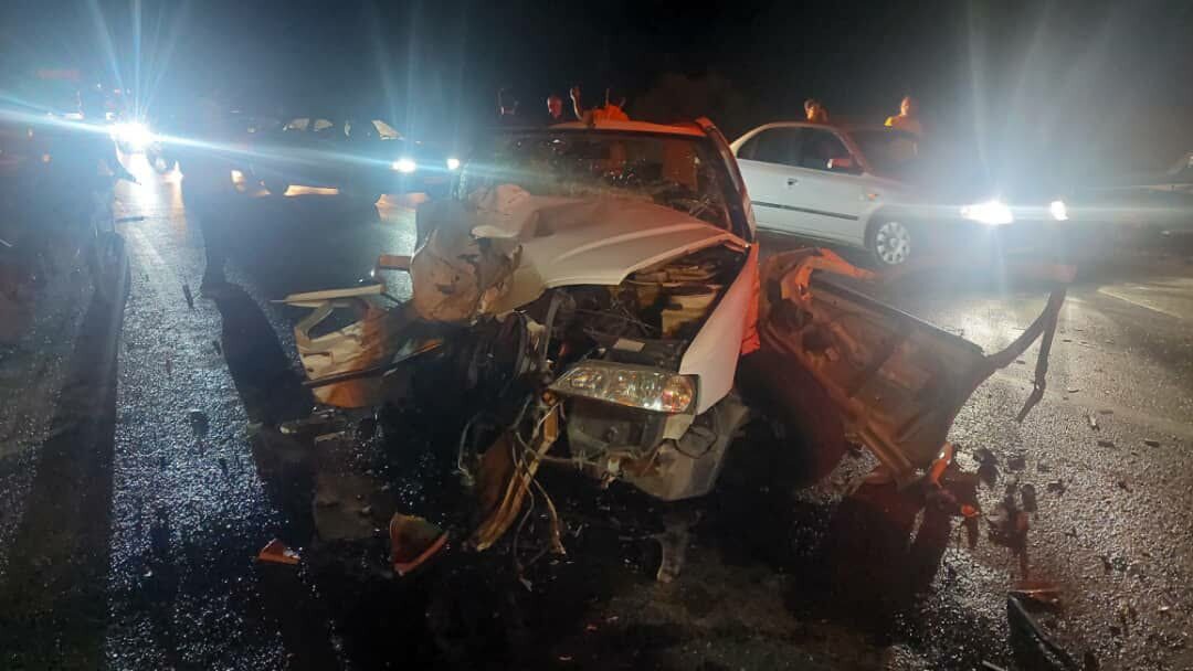 یک فوتی و ۸ مصدوم در سانحه رانندگی در دزفول