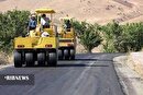 احداث و آسفالت راه روستایی زیدر - خیرآباد در شیروان