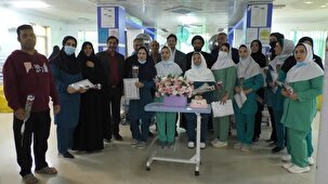 تجلیل از  پرستاران  بیمارستان امام رضا(ع) و مرکز دیالیز شهر دو لت آباد