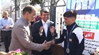 استقبال از نایب قهرمان مسابقات جهانی موی تای در گنبدکاووس
