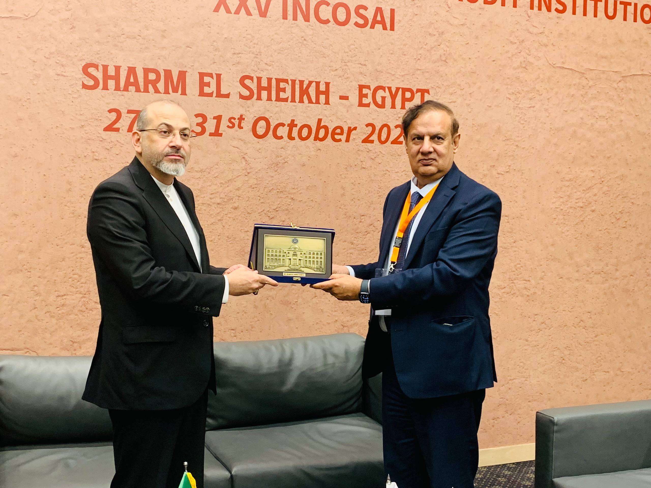 دیدار‌های دوجانبه در حاشیه مجمع عمومی اینتوسای در شرم‌الشیخ